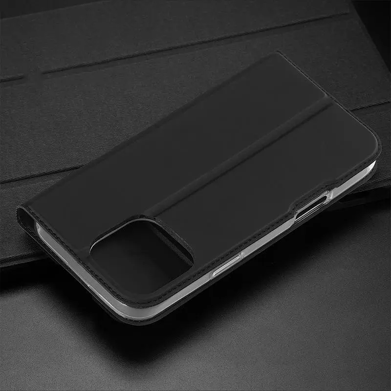 Чохол-книжка Dux Ducis з кишенею для візиток для Apple iPhone 16 Pro Max (6.9) Чорний - фото 3