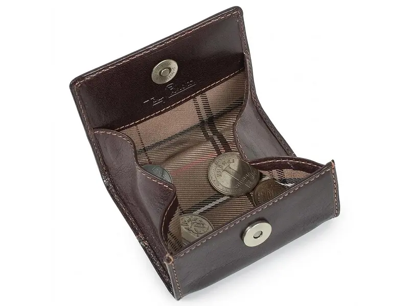 Жіноча монетниця натуральна шкіра Italico 1445L Коричнева 9x7.5x2 см TONY PEROTTI acs0032565 - фото 2