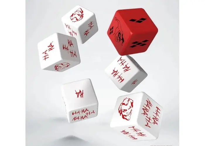 Набір кубиків Batman Miniature Game - D6 Joker Dice Set , 6 шт. (ACC0032) - фото 2