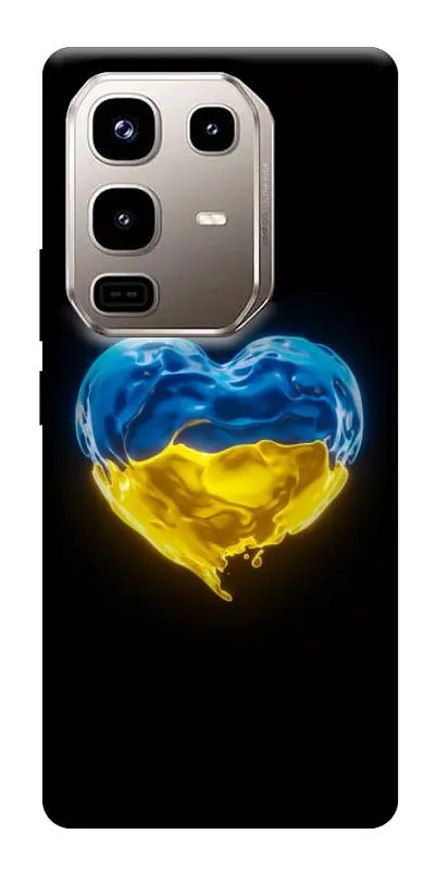 TPU чохол Demsky Серце України для Infinix Note 50 Pro 4G