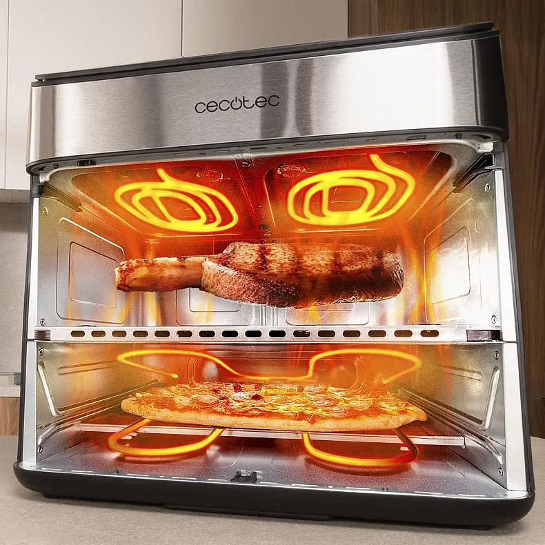 Мультипіч Cecotec Cecofry FoodCourt 18000 4Pizza+ (A90_EU01_120299) - фото 5