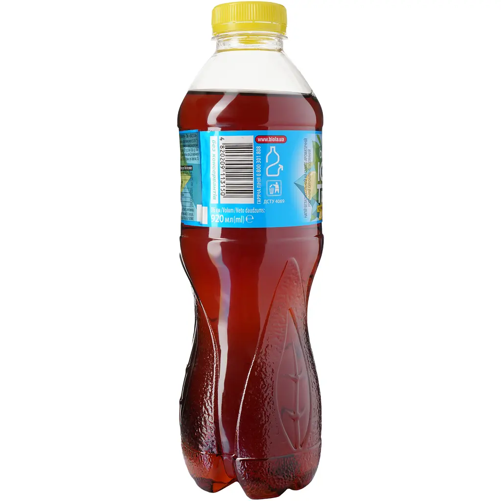 Чай холодний Biola Ice Tea Лимон 0.92 л (580755) - фото 2