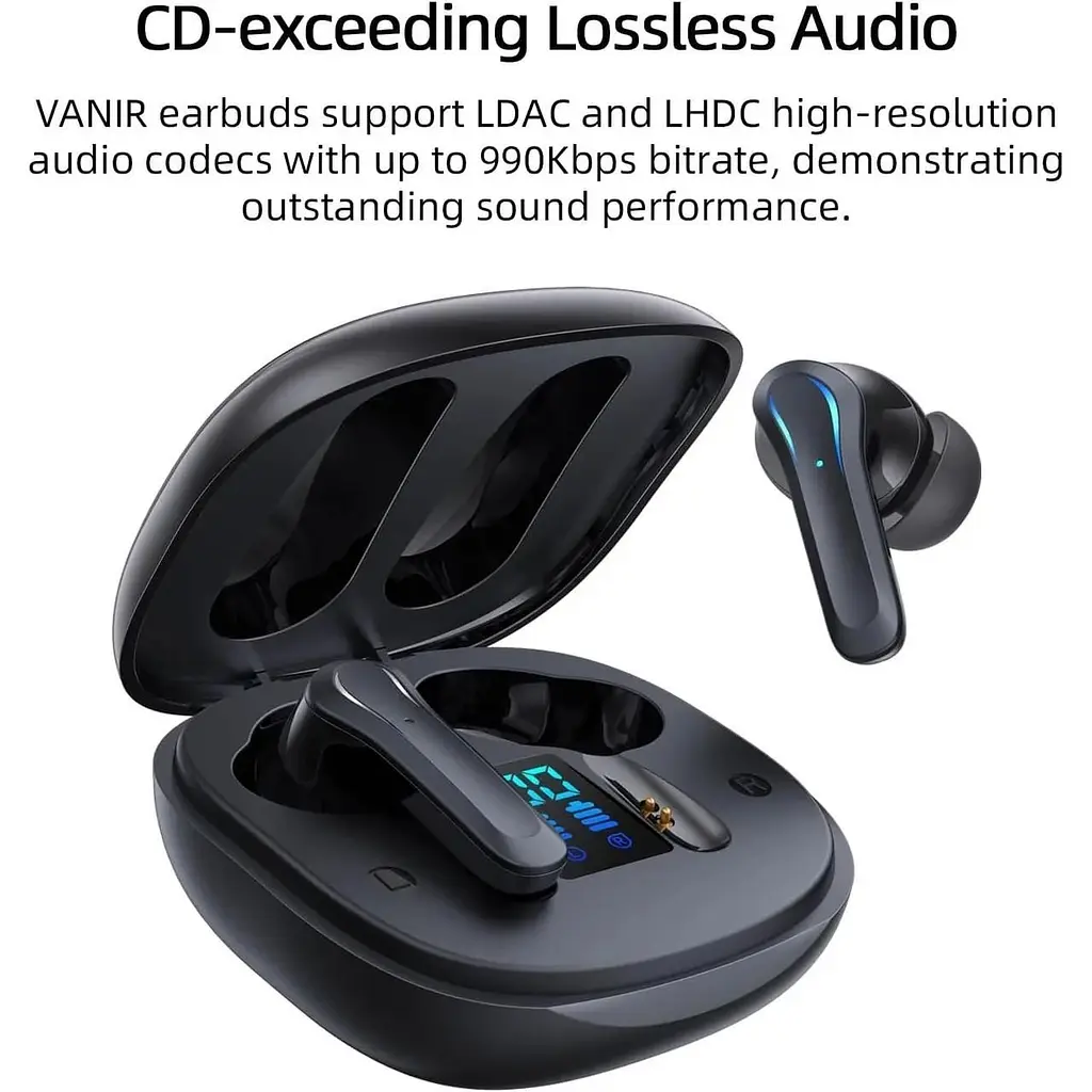 Бездротові навушники Vanir Bluetooth з інтелектуальним шумопоглинанням - фото 5