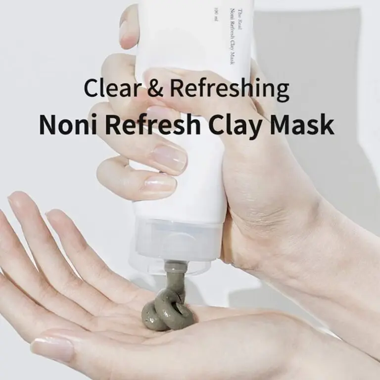 Очищувальна глиняна маска з екстрактом плодів нони The Real Noni Refresh Clay Mask Celimax 100 мл - фото 2