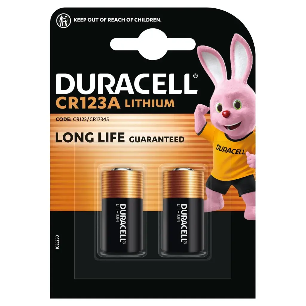 Батарейка Duracell 123 3V High Power літієва, CR123/CR123A/CR17345, 2 шт. в упаковці (5002979) - фото 2