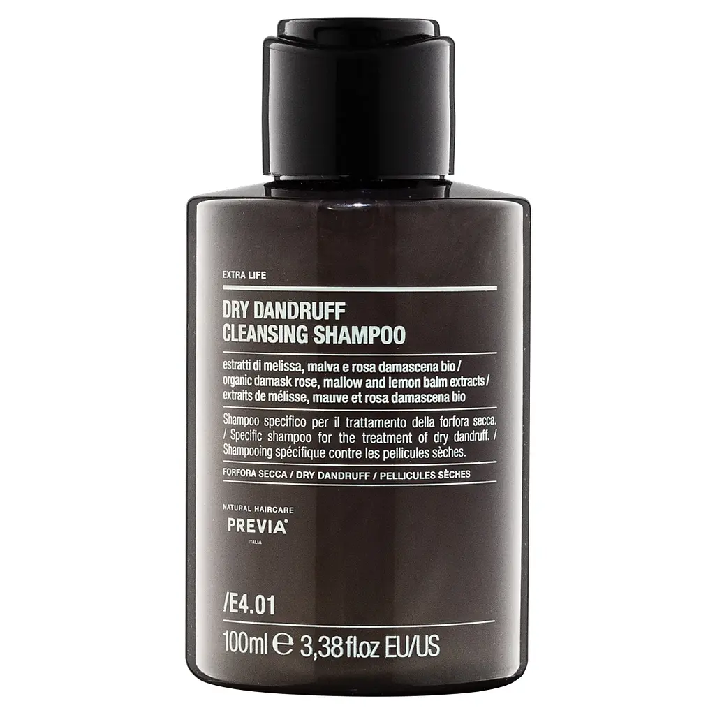 Шампунь очищувальний проти сухої лупи Previa E4.01 Dry Dandruff Cleansing Shampoo 100 мл
