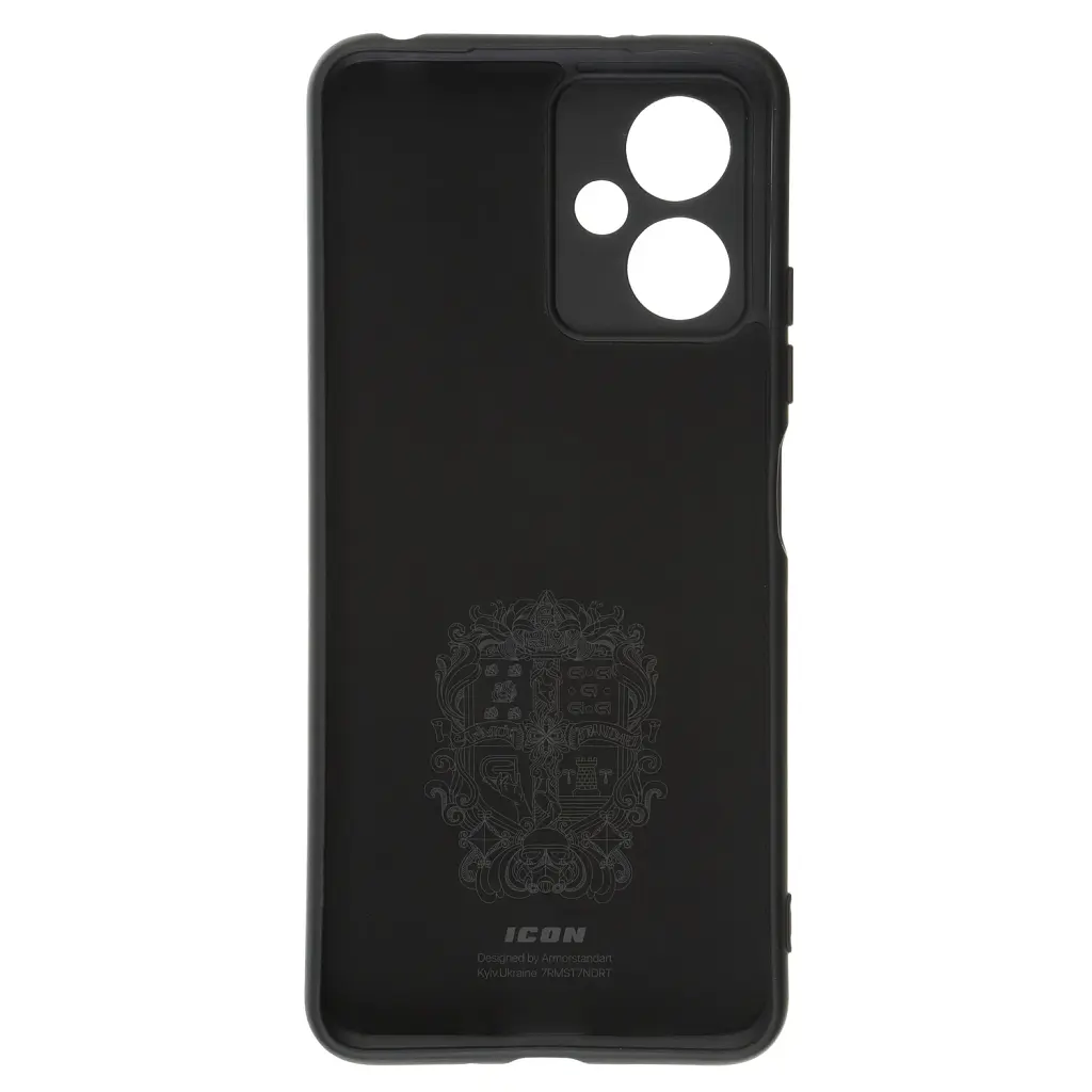 Чохол ArmorStandart ICON для Xiaomi Redmi Note 12 5G Camera cover Black - фото 2