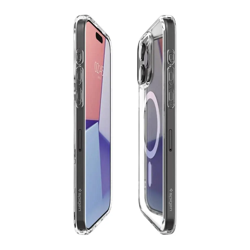 Чохол Spige Ultra Hybrid MagSafe Apple iPhone 15 Pro Transparent - фото 4