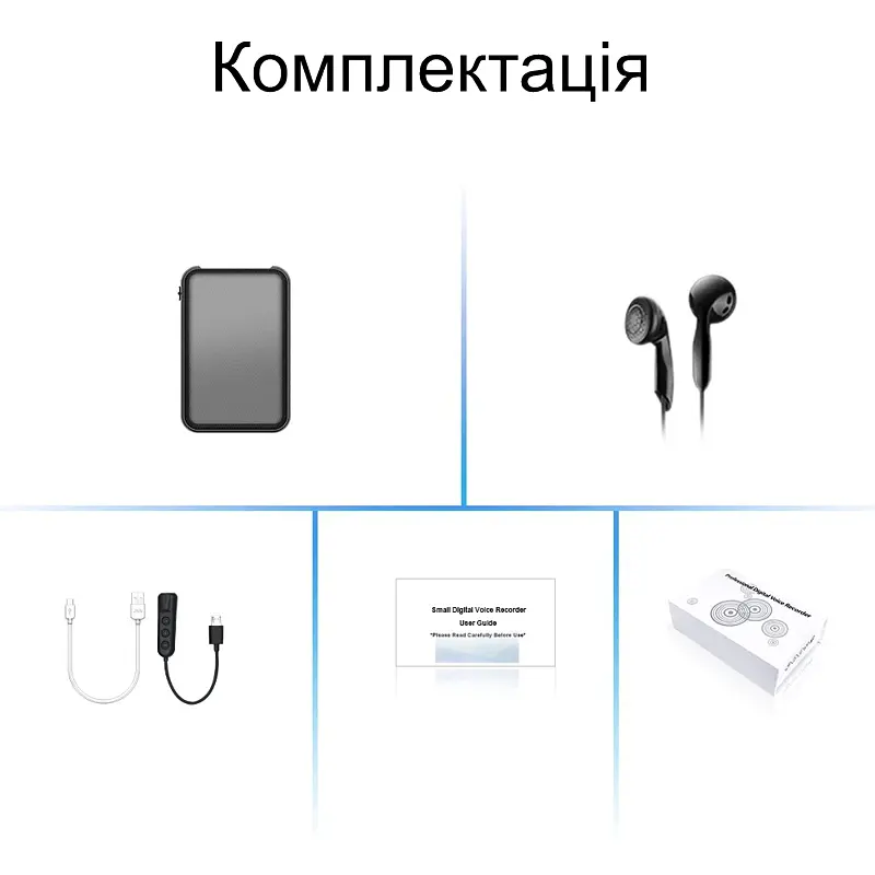 Диктофон Nectronix Q75 32 Гб Black (101038-32) - фото 7