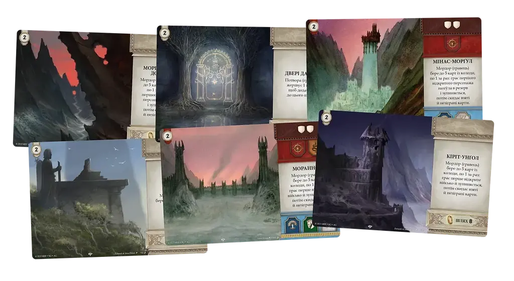 Настільна гра Війна Кільця. Карткова гра - Проти тіні (War of the Ring: The Card Game – Against the Shadow) - фото 5