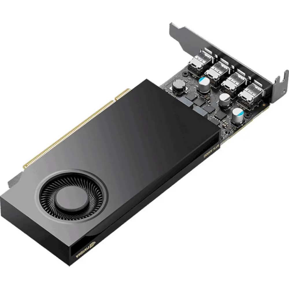 Відеокарта PNY NVIDIA QUADRO RTX A1000 8GB LowProfile OEM (VCNRTXA1000-SB) (GDDR6, 128 bit, PCI-E v4.0) - фото 2