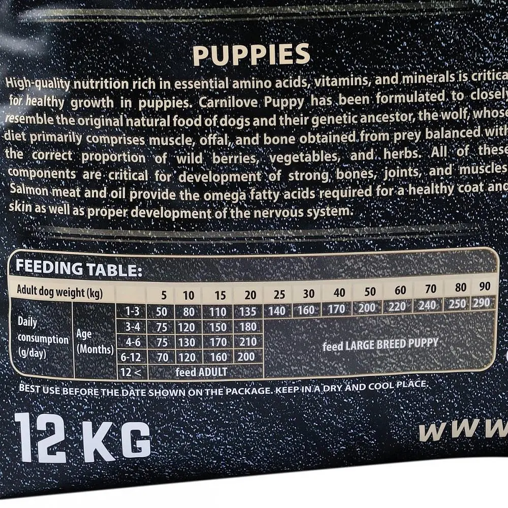 Сухий корм Carnilove Puppy Salmon & Turkey 12 кг для цуценят усіх порід - фото 5