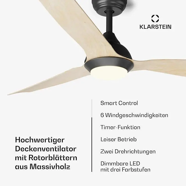 Потолочный вентилятор Klarstein Fiji Flow (10046091) - фото 5