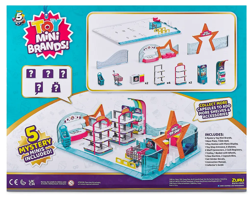 Ігровий набір Zuru Mini Brands TOY Магазин іграшок (6768625) - фото 4