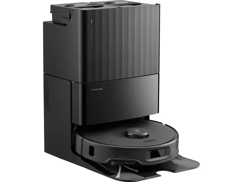 Робот-пилесос с влажной уборкой RoboRock Qrevo Edge 5V1 Black - фото 2