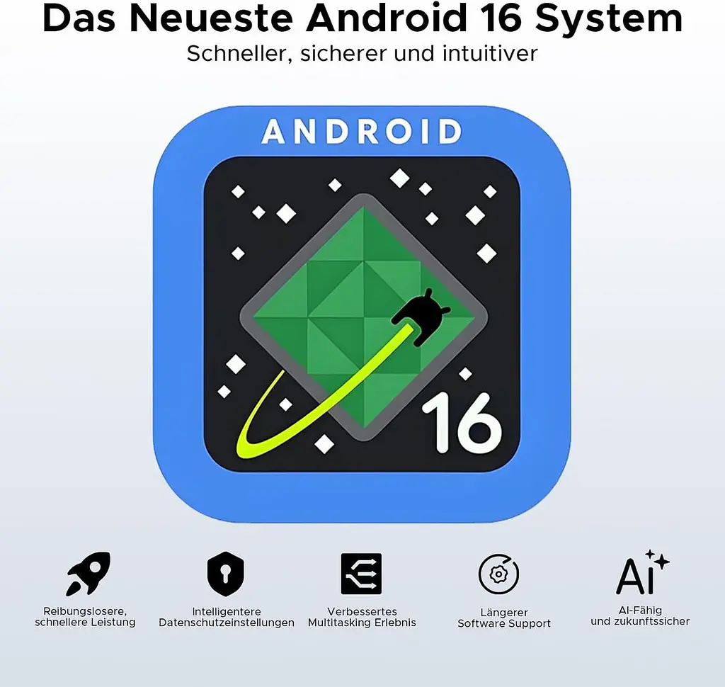 Планшет DOOGEE Tab A9+ 11" Android 16, 20 ГБ RAM, 64 ГБ пам'яті - фото 4