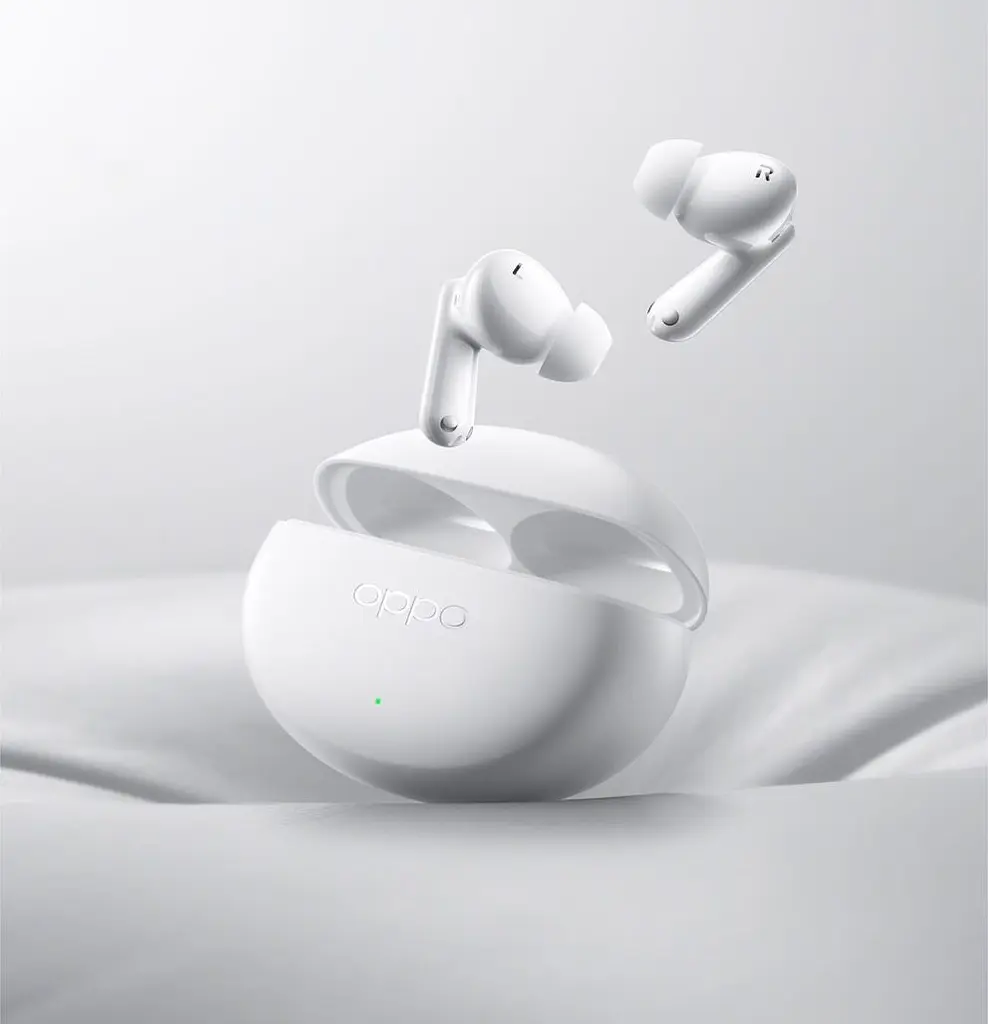 Навушники Oppo Enco Air4 Pro ETEA1 Moonlight White [110950] - фото 7