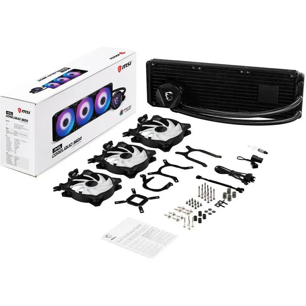 Водяне охолодження MSI MAG CoreLiquid 360R V2 - фото 4