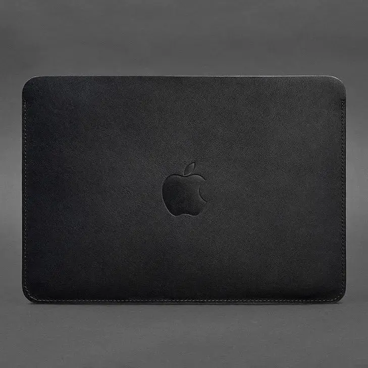 Чохол BlankNote із натуральної шкіри для MacBook 13 дюймів Синій Краст - фото 3