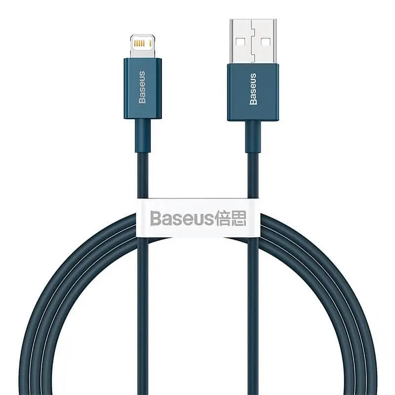 Кабель Baseus Lightning Superior Series Fast Charging Data Cable 1 м 2.4A (CALYS-A02) - фото 2