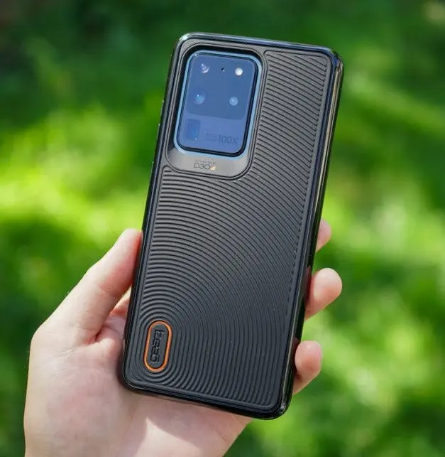 Оригінальний протиударний чохол для Samsung Galaxy S20 Ultra 5G Gear4 Battersea D3O Black (702004898) - фото 7