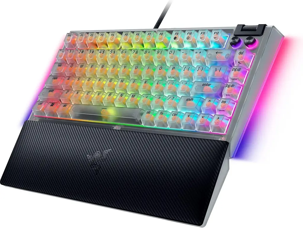 Клавіатура Razer BlackWidow V4 75% Compact Phantom White (RZ03-05003500-R3M1) - фото 2