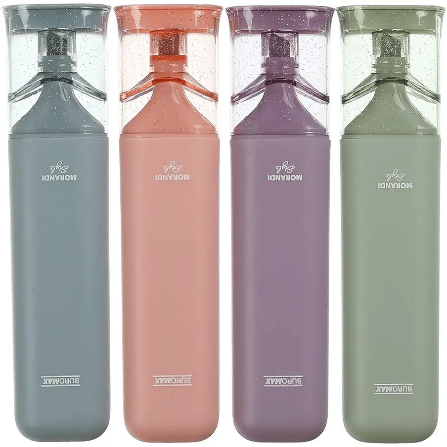 Набір маркерів Buromax Morandi Style Glitter 4 шт. (BM.8909-94) - фото 2