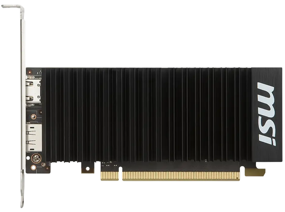 Відеокарта GeForce GT 1030 2GB MSI LP OC (GT 1030 2GH LP OC) Б/В - фото 2