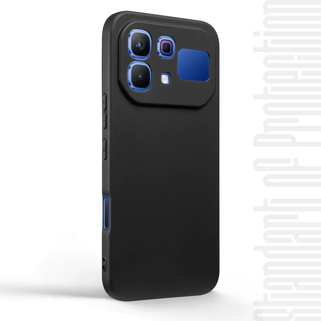 Чехол ArmorStandart Matte Slim Fit для Infinix Note 60 Pro 5G Camera cover Black - фото 2