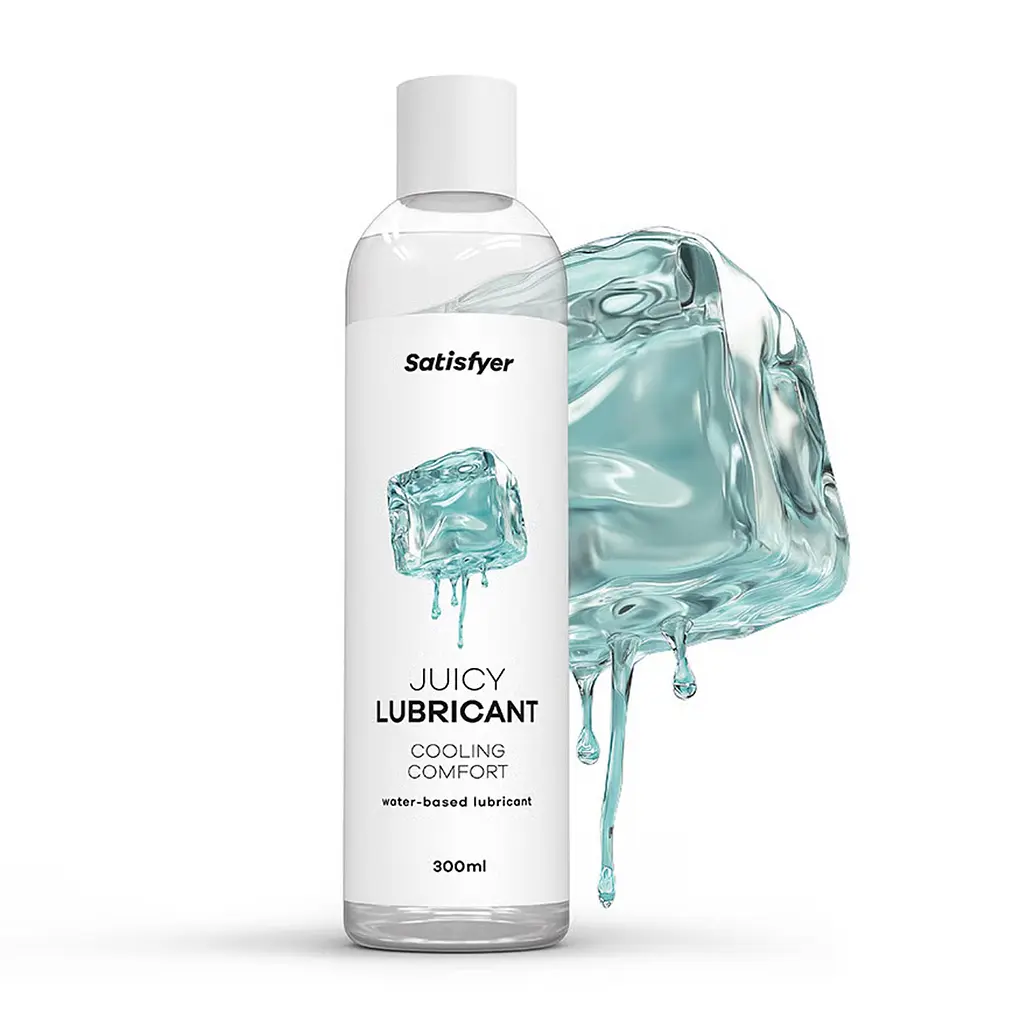 Лубрикант на водній основі Satisfyer Juicy Lubricant Cooling Comfort water based 300 мл - фото 2