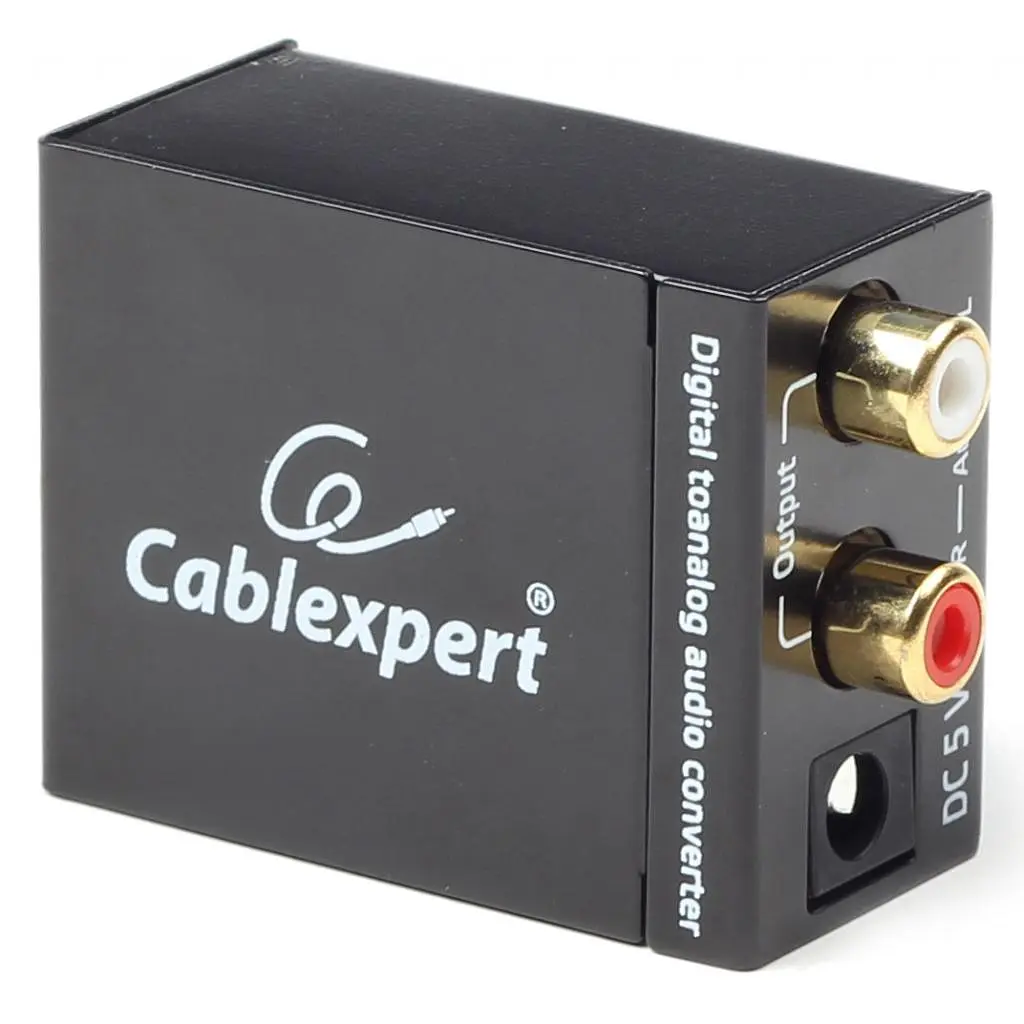 Конвертор Cablexpert Digital to analog audio (DSC-OPT-RCA-001) - фото 3