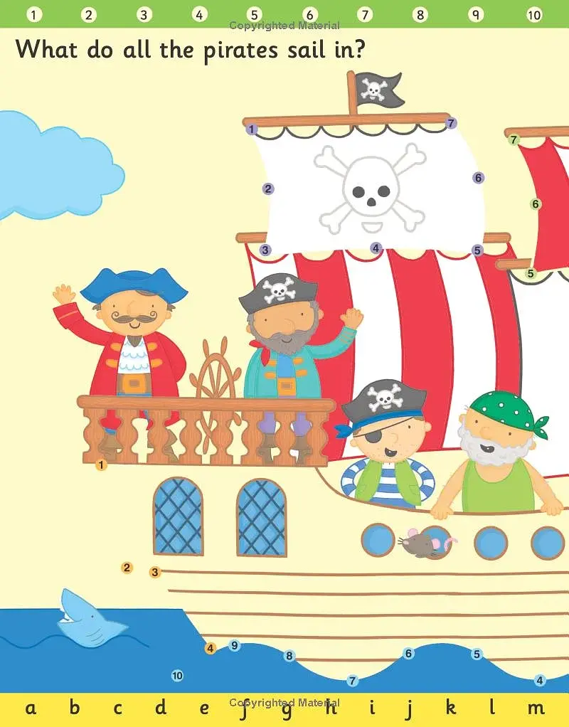 Wipe-Clean: Dot-to-Dot Pirates - фото 4