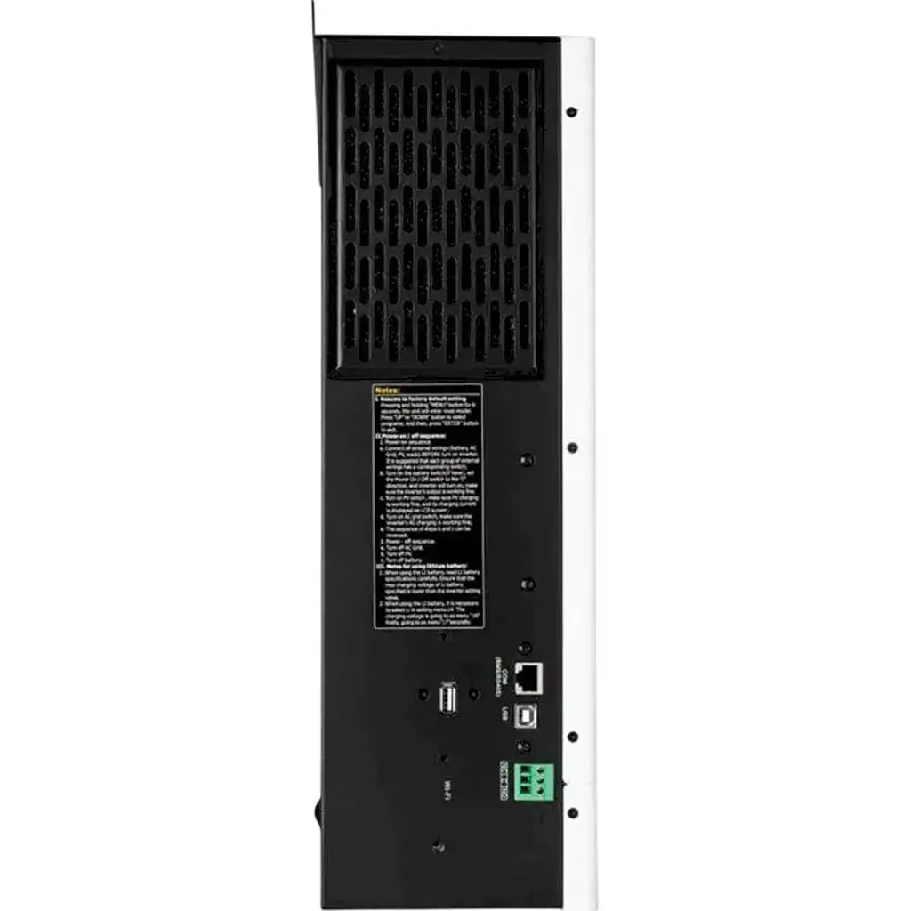 Система зберігання енергії Must PV18-6248ECO 6.2kW + 2 АКБ LP16-48200 20.4kWh (51.2V/200Ah/10240Wh) [174039] - фото 6
