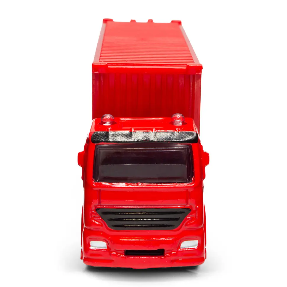 Автомодель колекційна Фура Нова Пошта TechnoDrive 250416CG масштаб 1:64 - фото 8