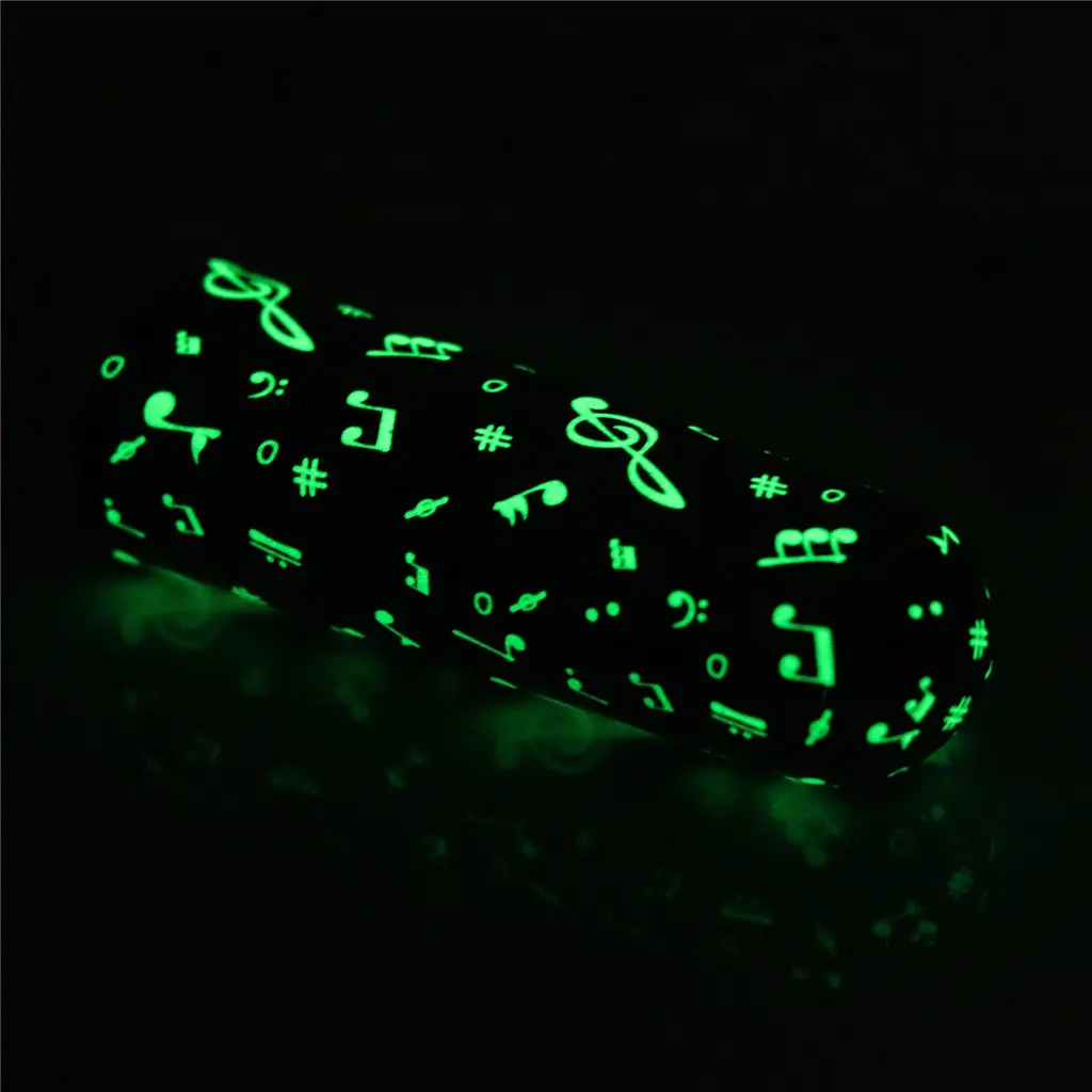 Вібратор для клітора Lovetoy Music Massager Glow In The Dark 8.5 см чорний - фото 14