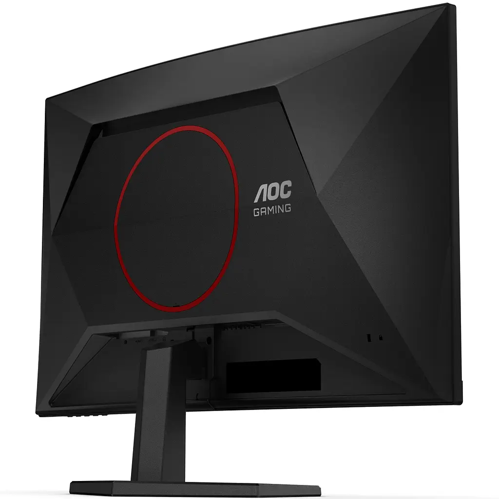 Монитор AOC TFT 27" C27G42E, VA, 180 Гц, изогнутый, 2хHDMI, DP, динамики, черно-красный - фото 5