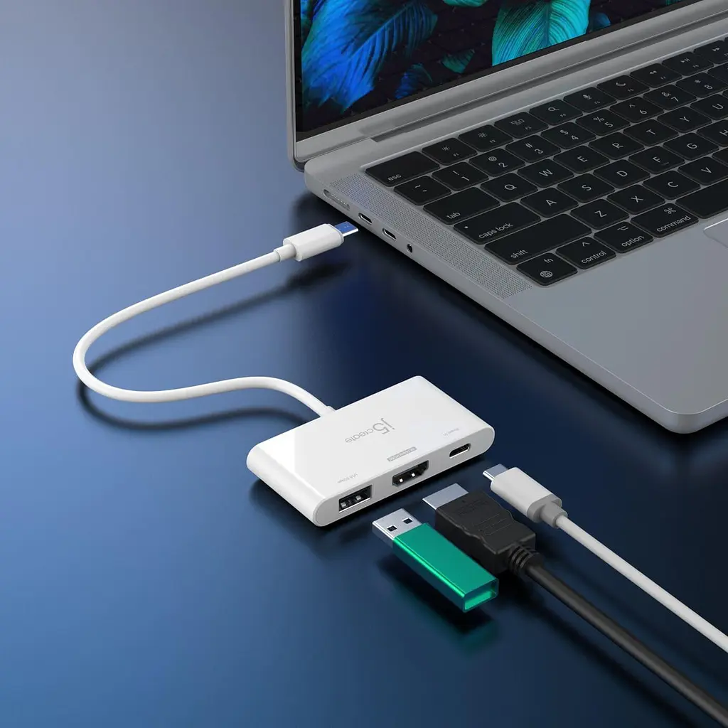 USB-Хаб j5create JCA399-N, USB Type-C 3-в-1 (JCA399-N) - фото 4