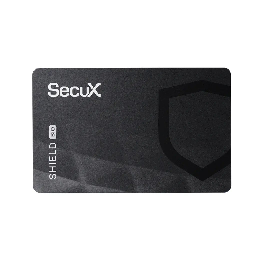 Біометричний апаратний криптогаманець SecuX Shield BIO з відбитком пальця (B0CSS772MB) - фото 3