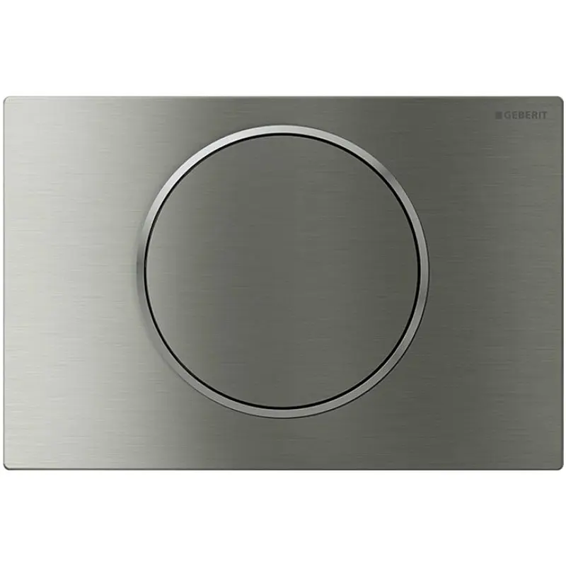 Клавіша змиву Geberit Sigma10 нержавіюча сталь, Хром матовий 115.758.SN.5