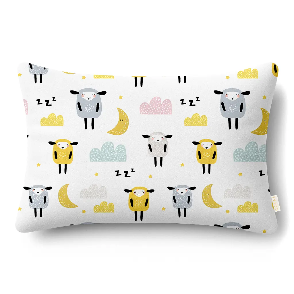 Дитяча постільна білизна фланель в ліжечко SHEEP YELLOW CS2 COSAS (2200000003690) - фото 4