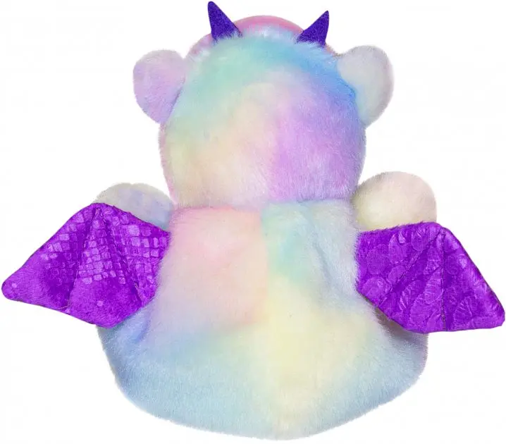 Игрушка мягконабивная Aurora Palm Pals Дракон радужный 15 см (220688D) - фото 3