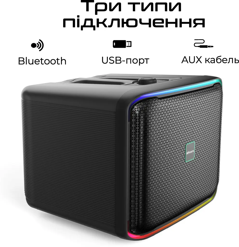 Акустична система HiFuture Event Horizon 100W Black (event horizon.black) - фото 6