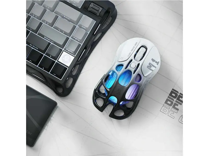 Миша Gravastar Mercury M1 Pro Black/White (GRAVA STARM1PRO_GBLK) - фото 6