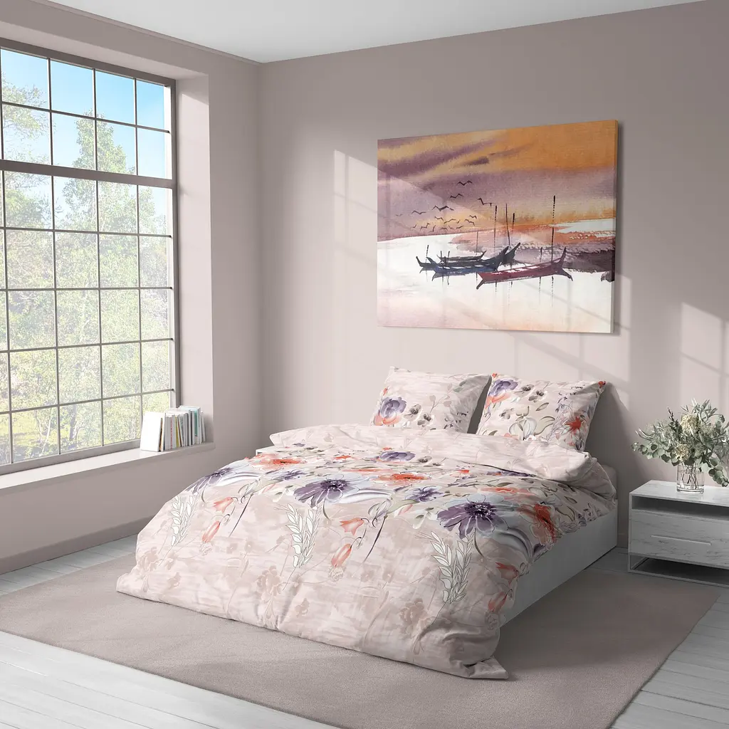 Комплект постельного белья Lelit Евро разноцветный 200 х 215 см L-2044/1 (le2000000266169) - фото 4