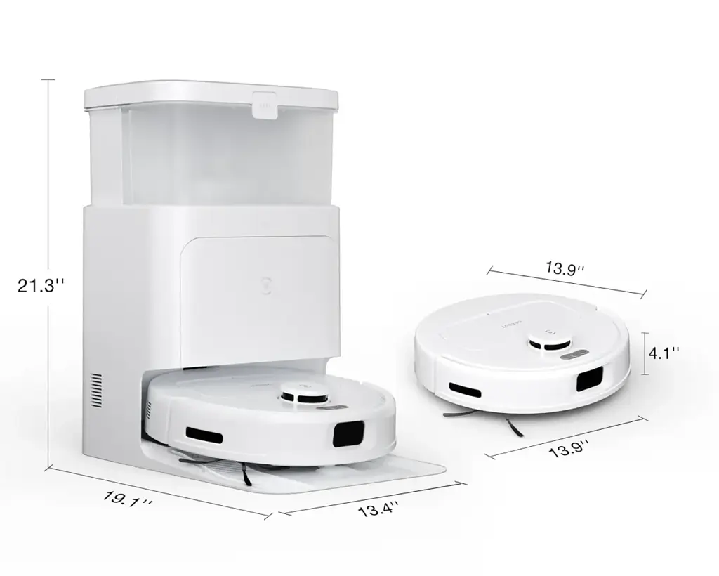 Робот-пылесос с влажной уборкой Ecovacs Deebot N30 Pro Omni White (YDLX11-1) UA UCRF - фото 5