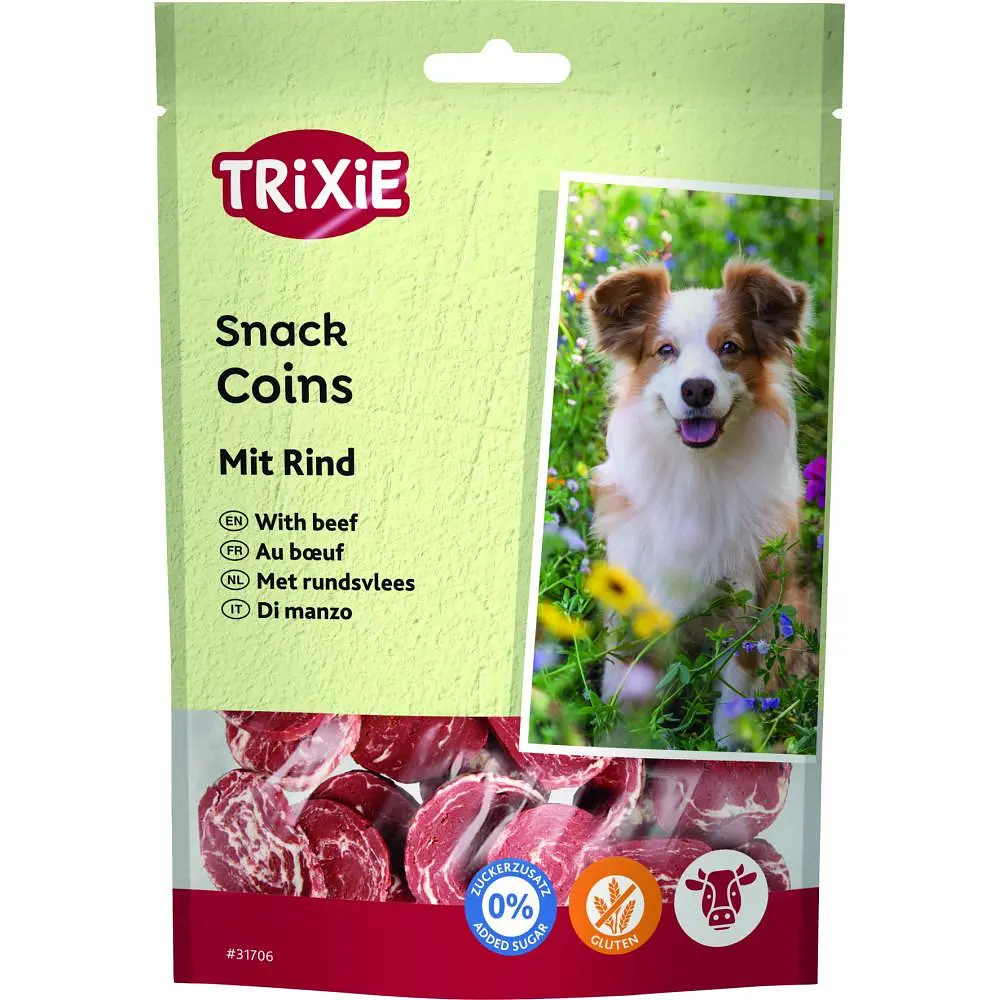 Ласощі для собак Trixie PREMIO Beef Coins 100 г (яловичина) - фото 2