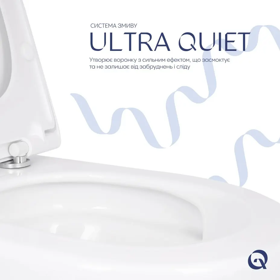 Унітаз підвісний Qtap Robin ML Ultra Quiet з сидінням Slim Duroplast/ Soft-close/ MagLock QTROBML26W49621 - фото 4