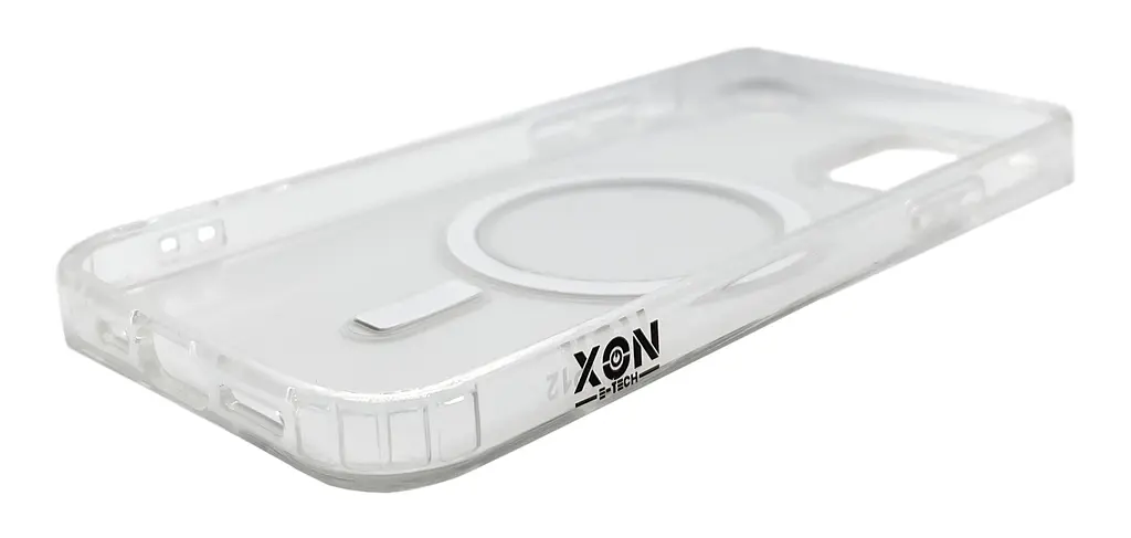Магнитный чехол XON PhoneCase Magnetic для iPhone 12 (PCMA1112100T 9366) Прозрачный  - фото 4