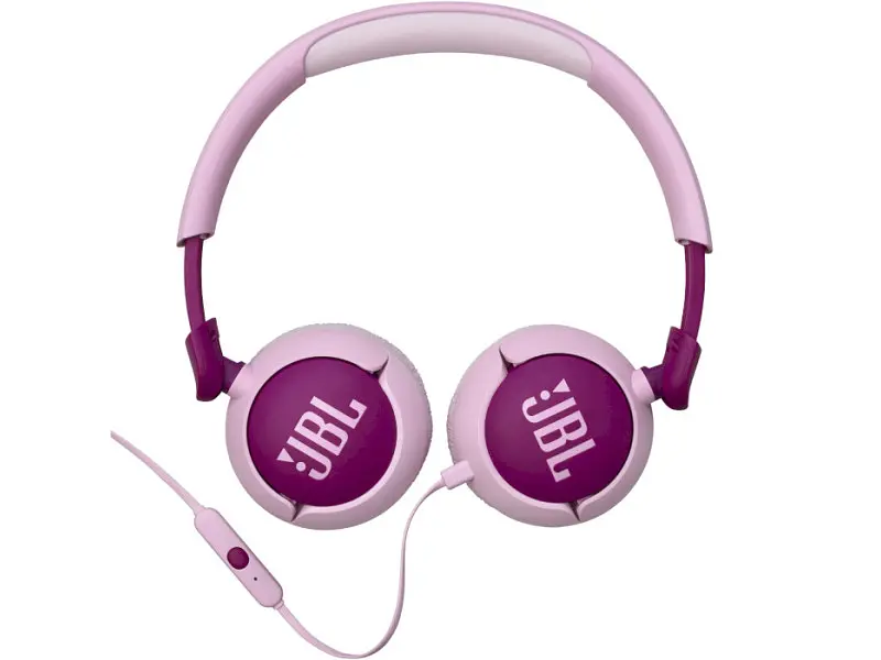 Навушники з мікрофоном JBL Junior 320 Purple (JR320PUR) - фото 2