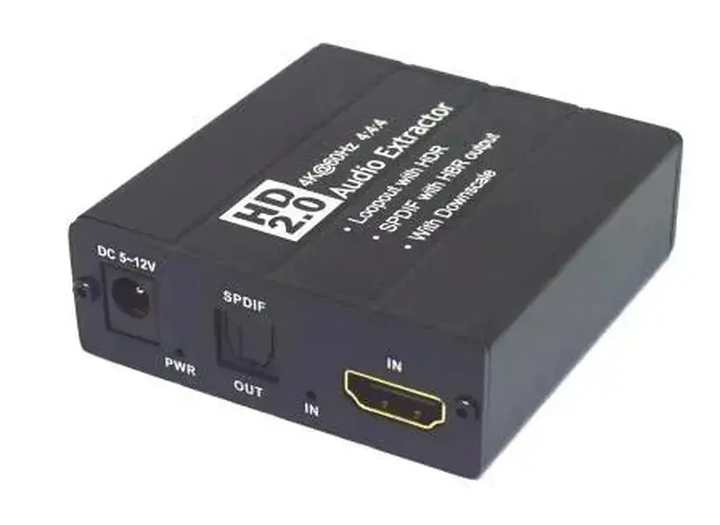 Конвертер - екстрактор сигнала Mirabox HSV360 HDMI 2.0 Audio Extractor + HDMI Loopout